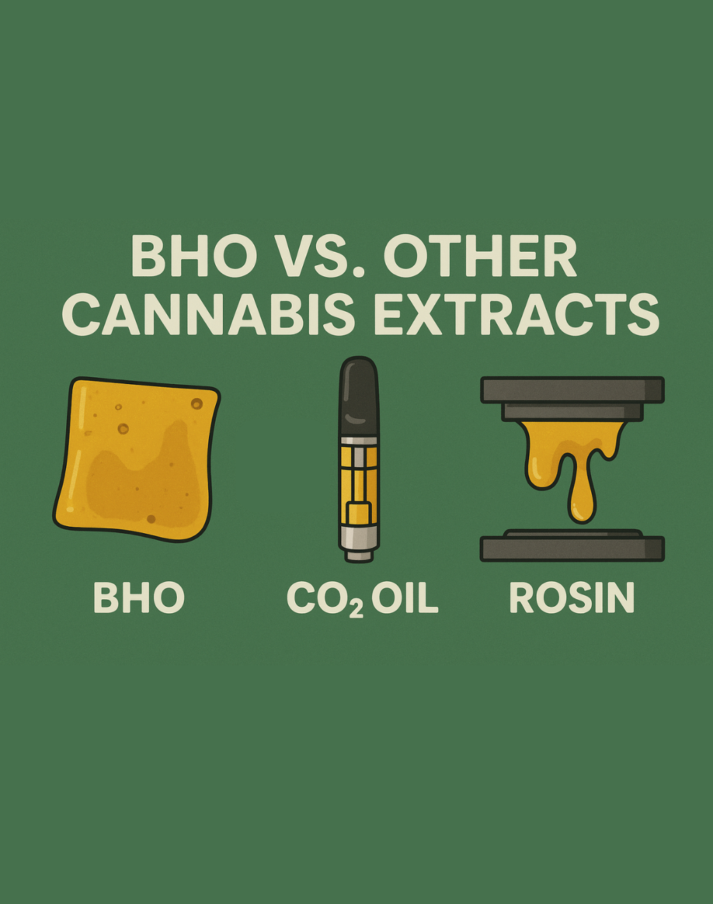 BHO and Other Cannabis Extracts: What You Need to Know