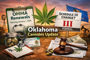 Oklahoma MMJ Renewals + Schedule III Update (Dec 2025)